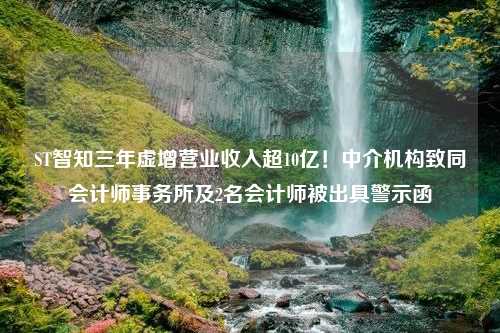 ST智知三年虚增营业收入超10亿！中介机构致同会计师事务所及2名会计师被出具警示函