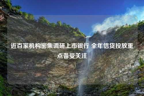 近百家机构密集调研上市银行 全年信贷投放重点备受关注