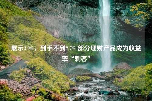 展示3.9%，到手不到2.7% 部分理财产品成为收益率“刺客”