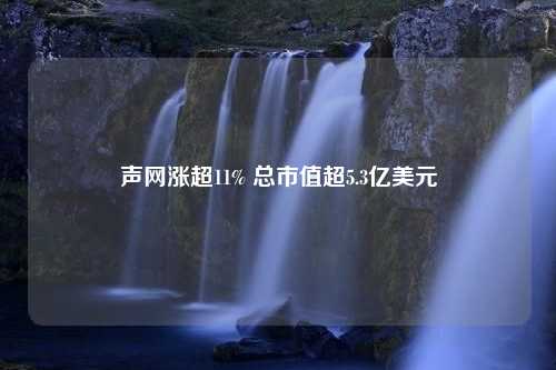 声网涨超11% 总市值超5.3亿美元