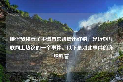 曝侃爷和妻子不请自来被请出红毯，是近期互联网上热议的一个事件。以下是对此事件的详细科普